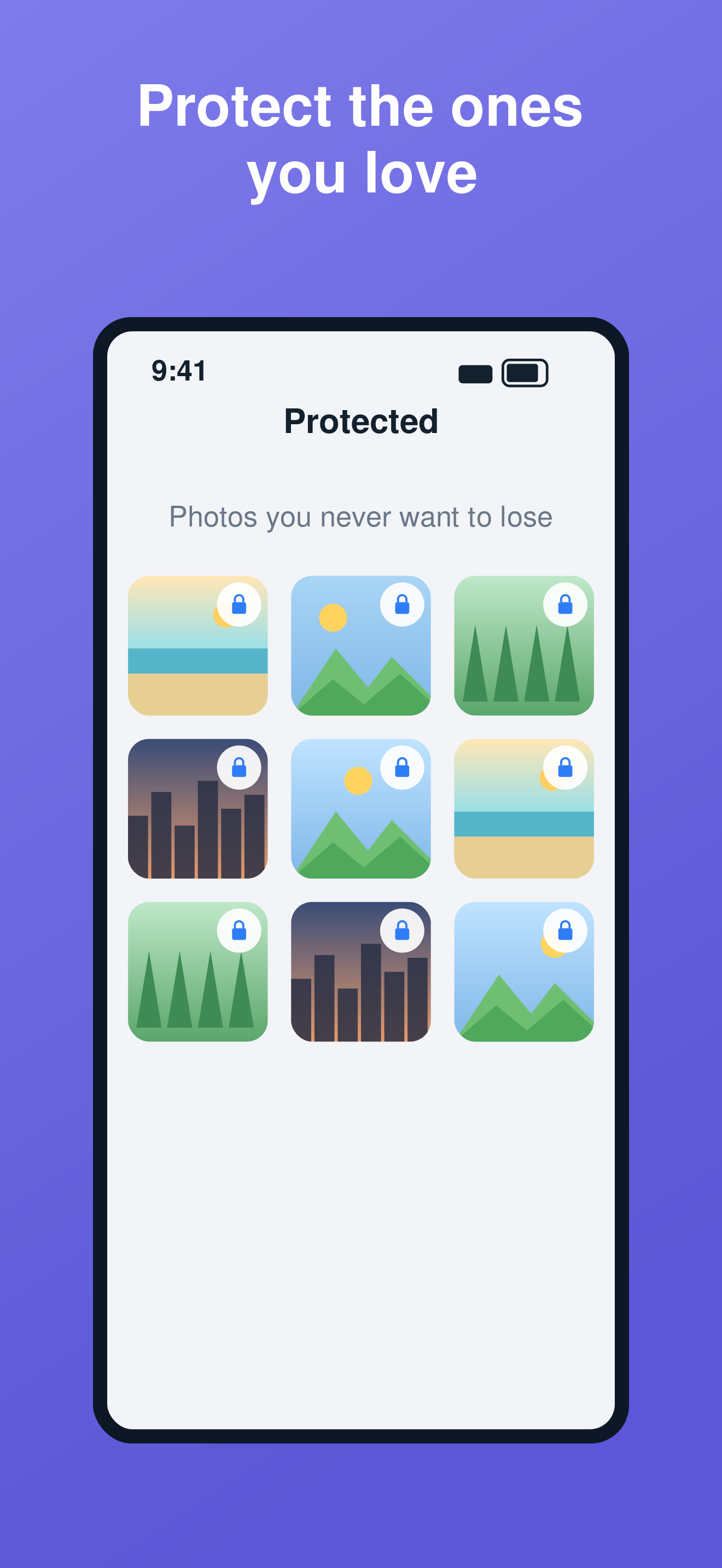 Protected photos