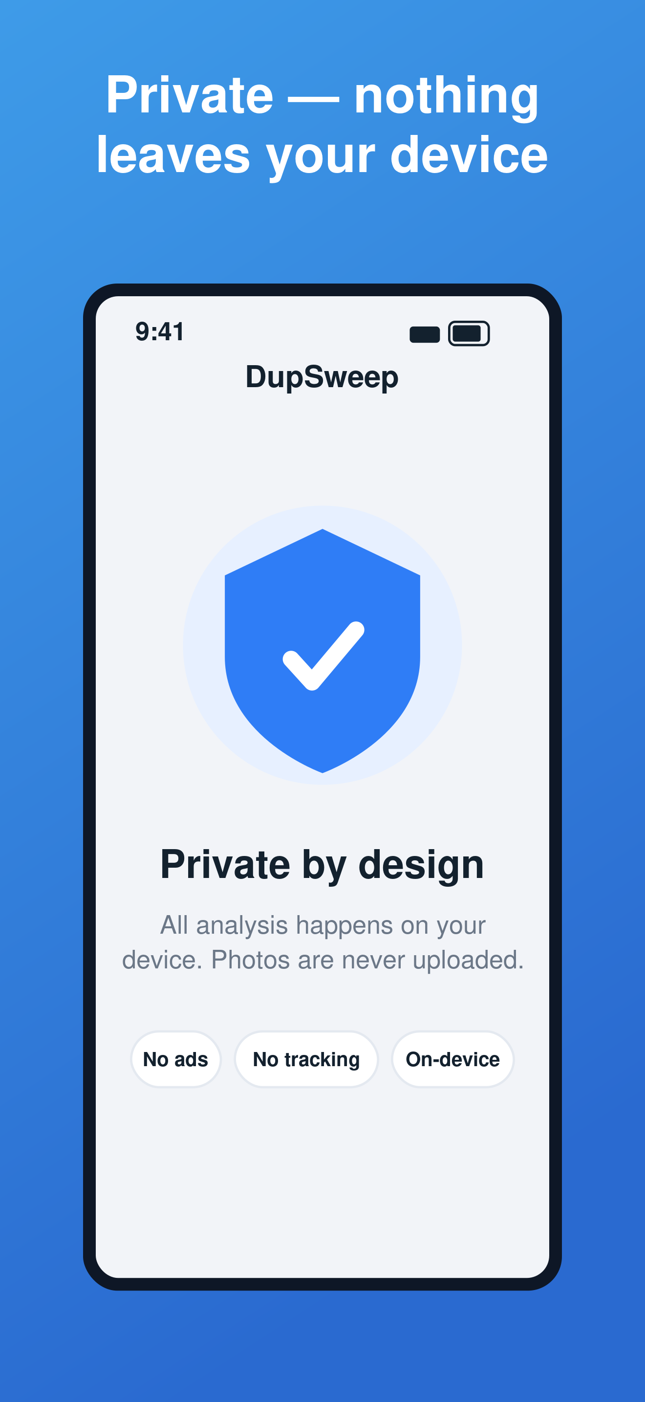 Private by design