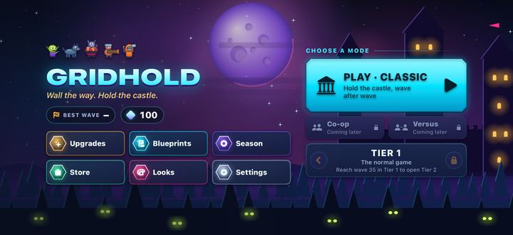 Gridhold screenshot 1